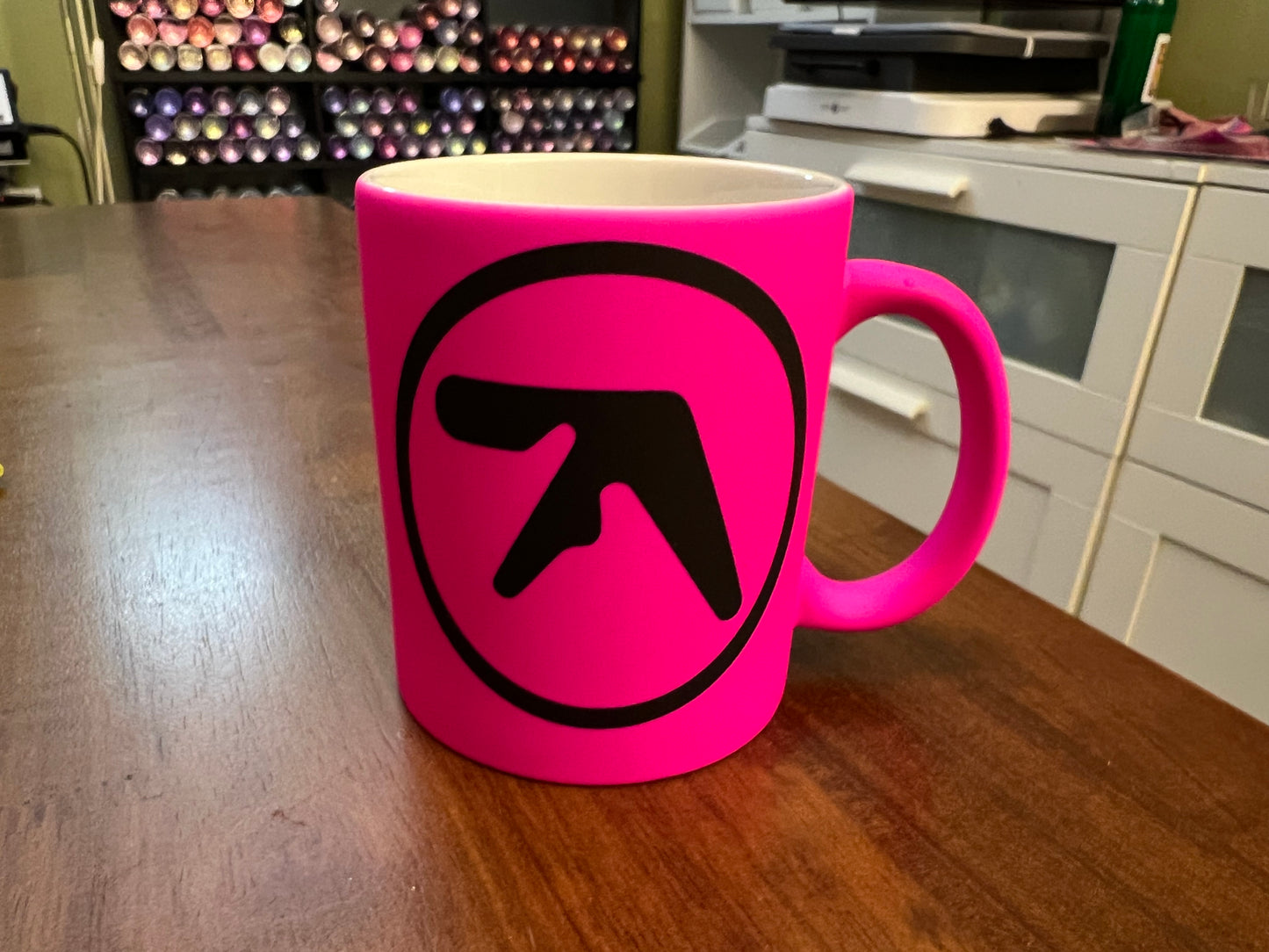 AFX Logo Neon Mug – 11 oz Vibrant Ceramic Coffee Cup