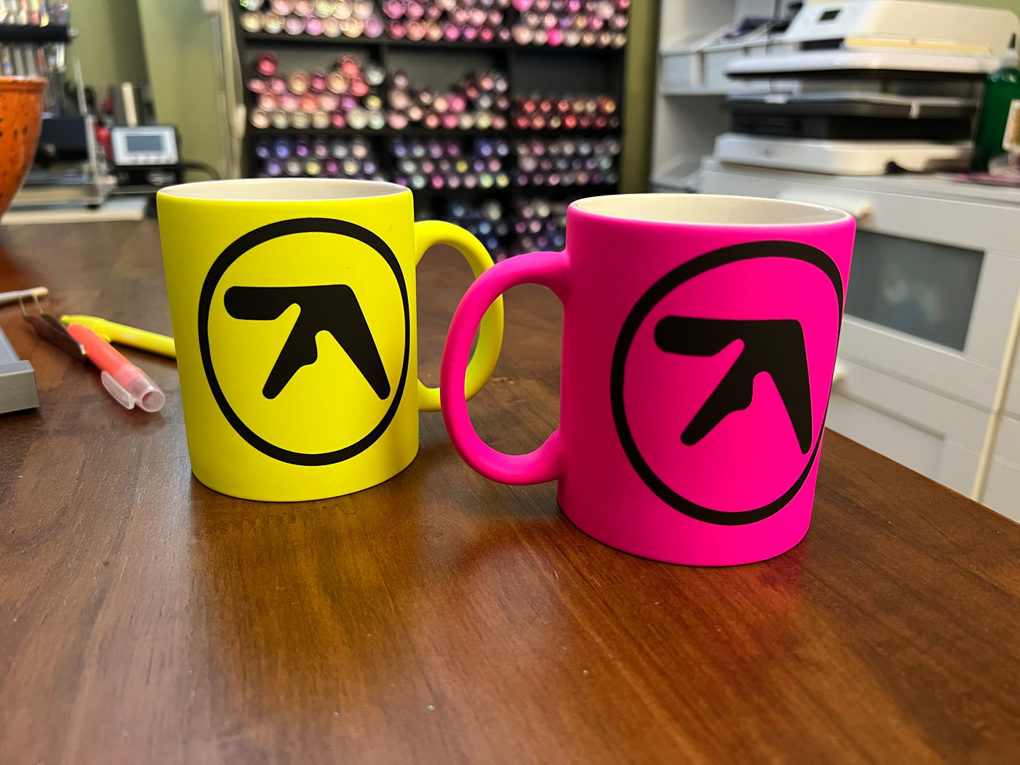 AFX Logo Neon Mug – 11 oz Vibrant Ceramic Coffee Cup