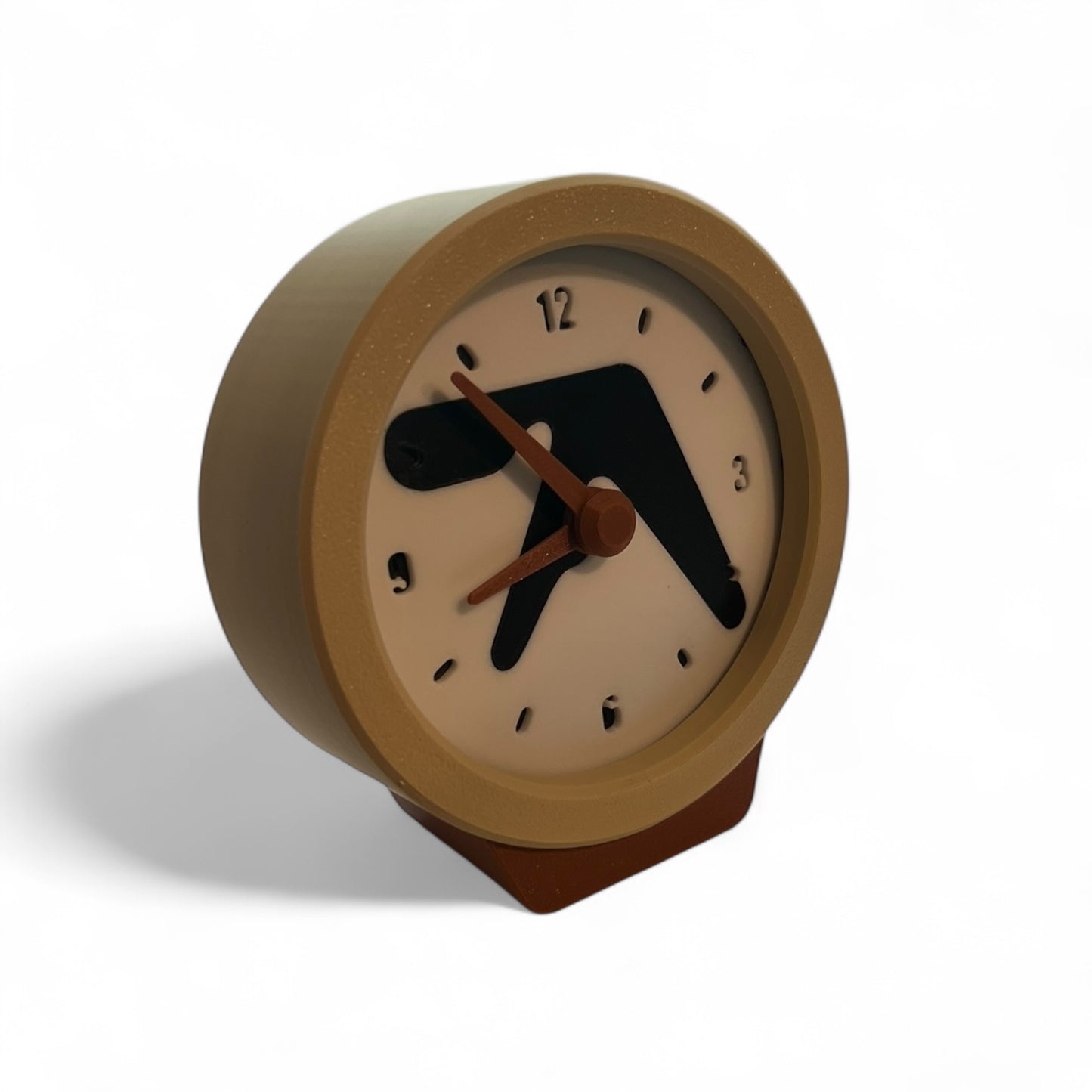 Aphex Twin Inspired Desk Clock – Minimalist Ambient Timepiece
