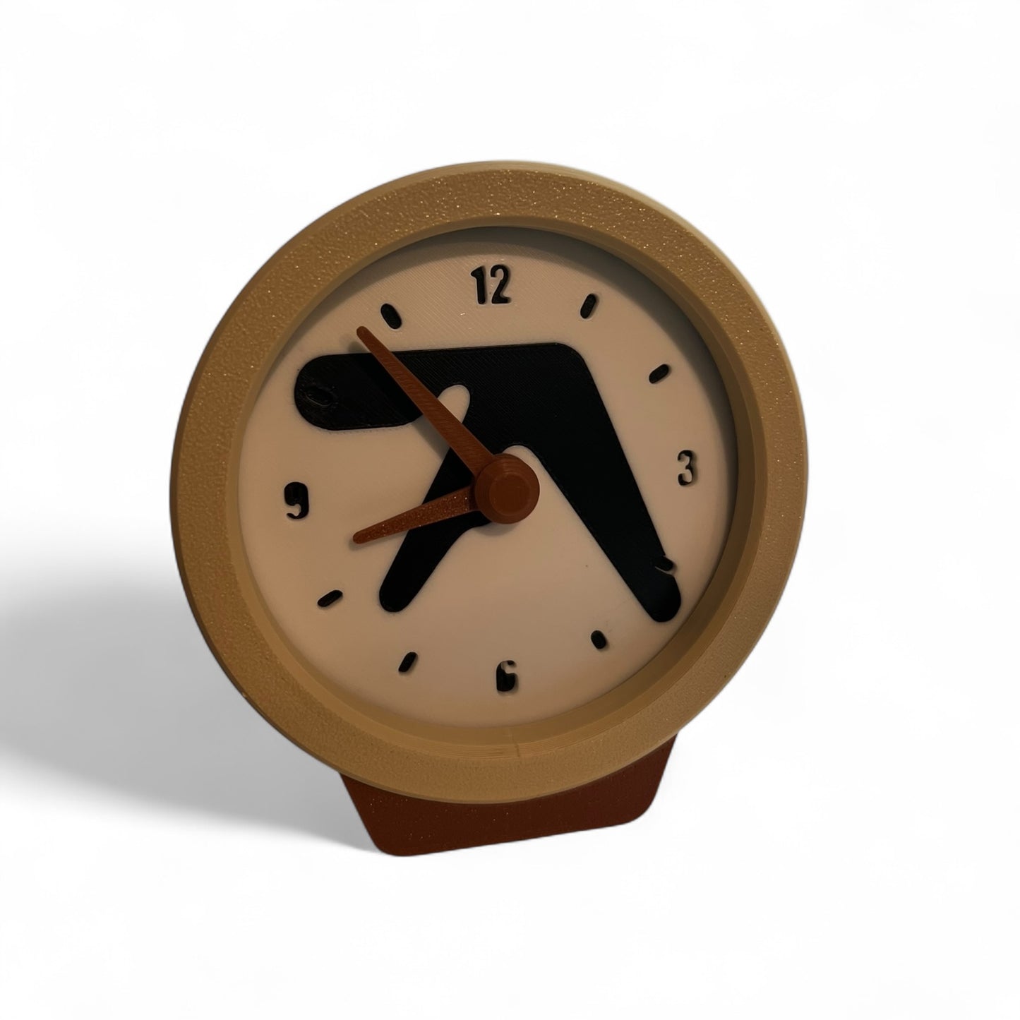 Aphex Twin Inspired Desk Clock – Minimalist Ambient Timepiece