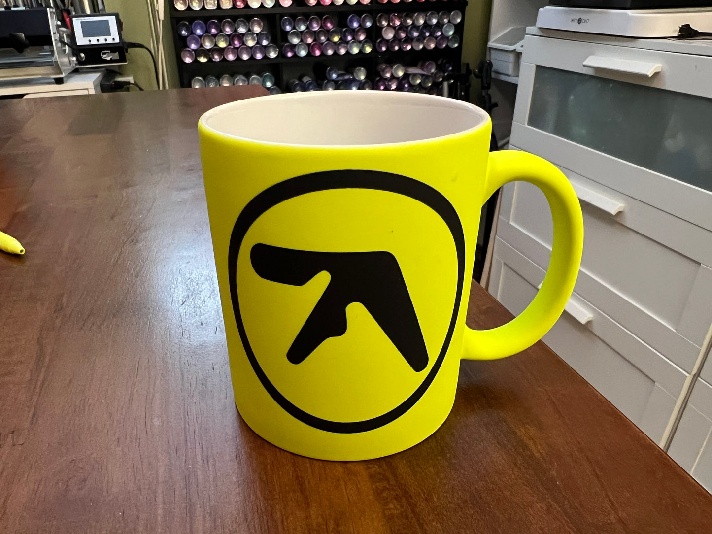 AFX Logo Neon Mug – 11 oz Vibrant Ceramic Coffee Cup