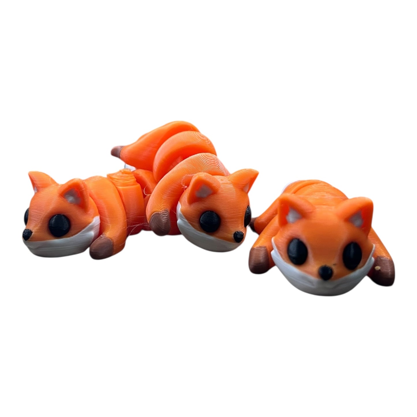 Mini Woodland Fox Figurine – Cute Tiny Animal Statue – Handcrafted Forest Creature – Small Fox Desk Buddy – Gift for Nature Lovers