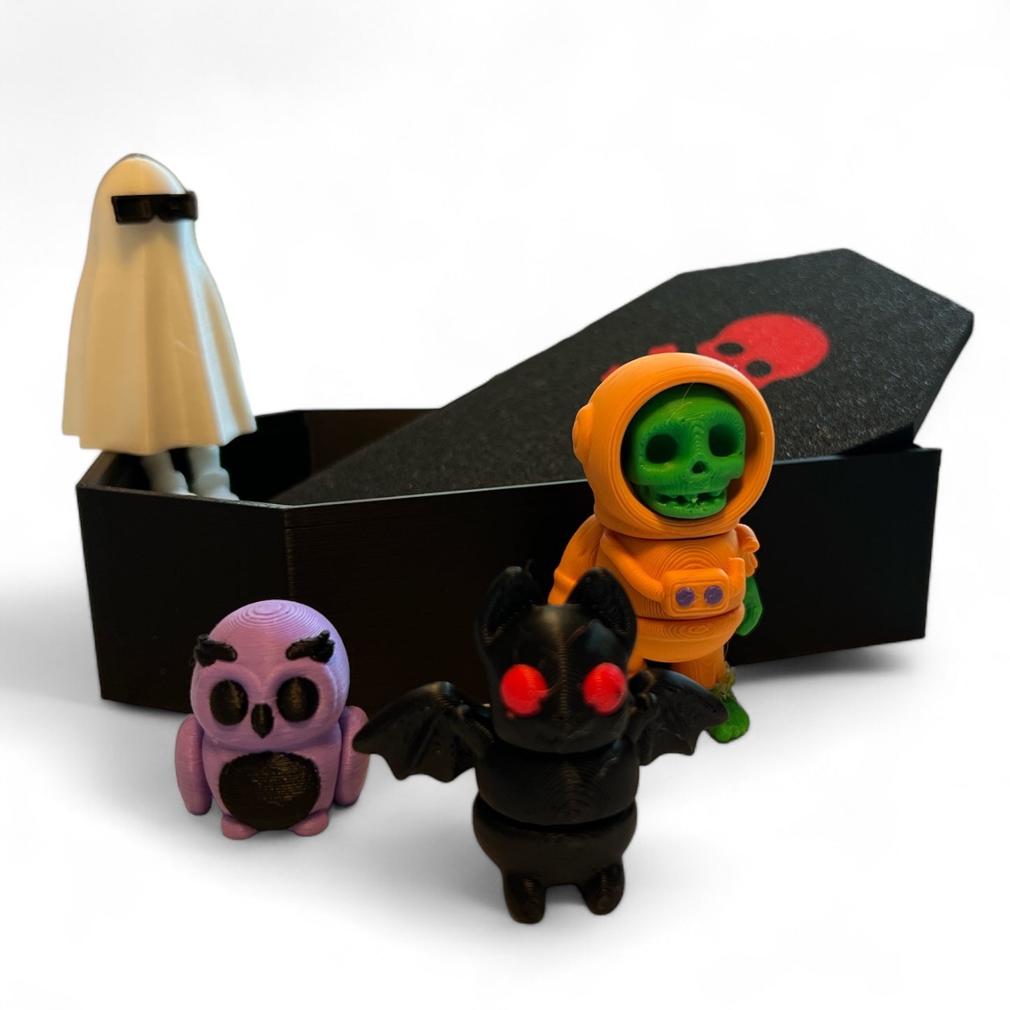 Halloween Mini Coffin Container