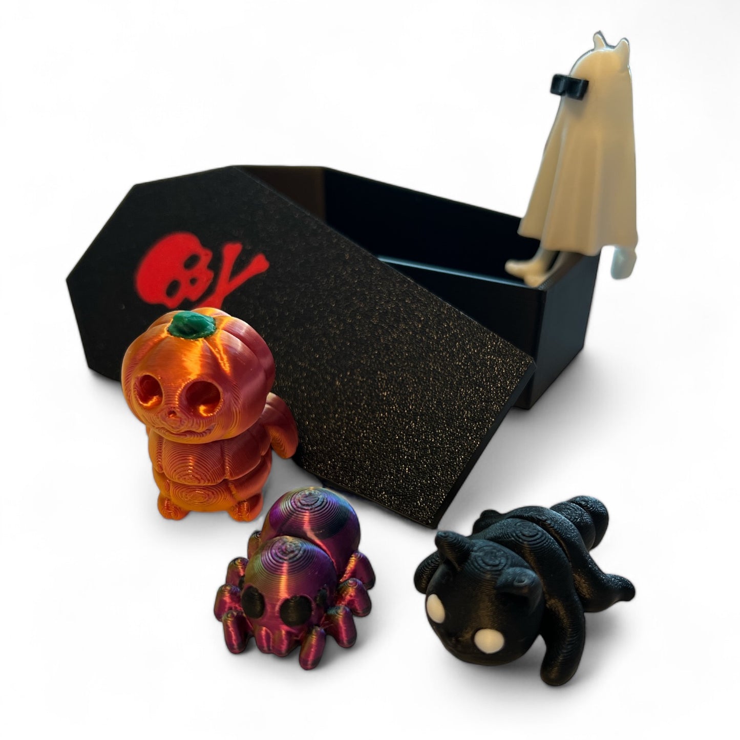 Halloween Mini Coffin Container