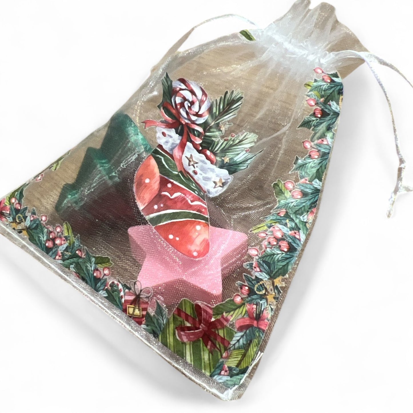 Xmas Tumbler Straw Toppers