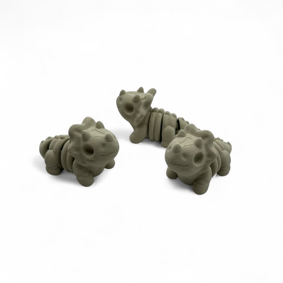 Baby Triceratops Skeleton – Mini Dino Fossil Replica