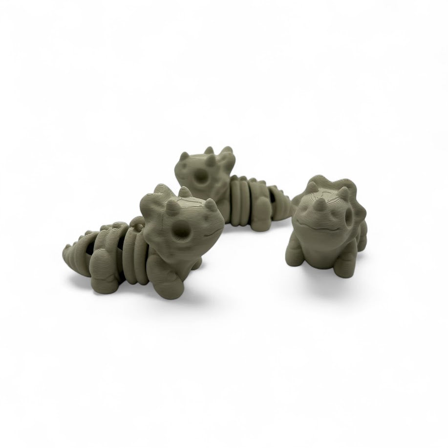 Baby Triceratops Skeleton – Mini Dino Fossil Replica