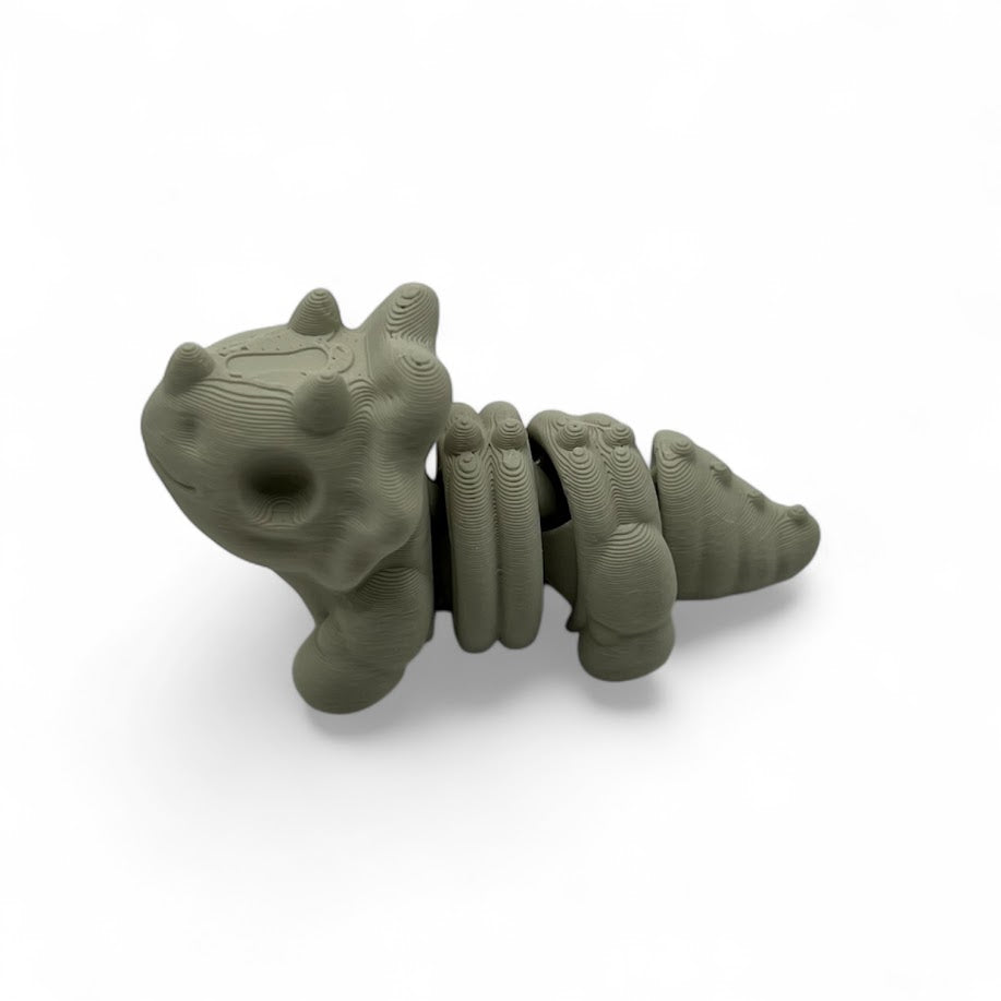 Baby Triceratops Skeleton – Mini Dino Fossil Replica