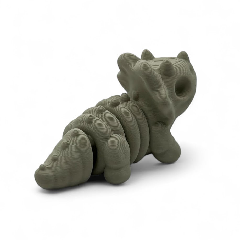 Baby Triceratops Skeleton – Mini Dino Fossil Replica