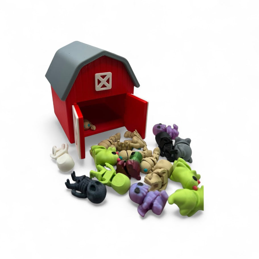 Mini Barn Display or Playhouse for Your Favorite Minis