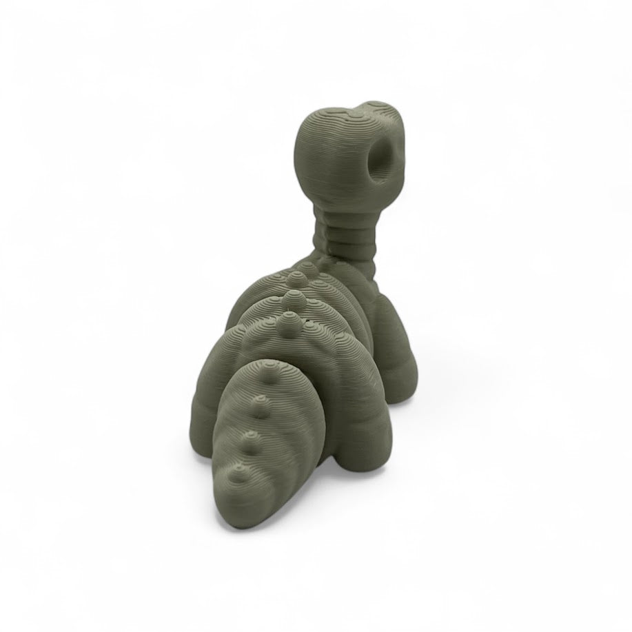 Baby Brontosaurus Skeleton – Adorably Detailed 3D Printed Dino Mini