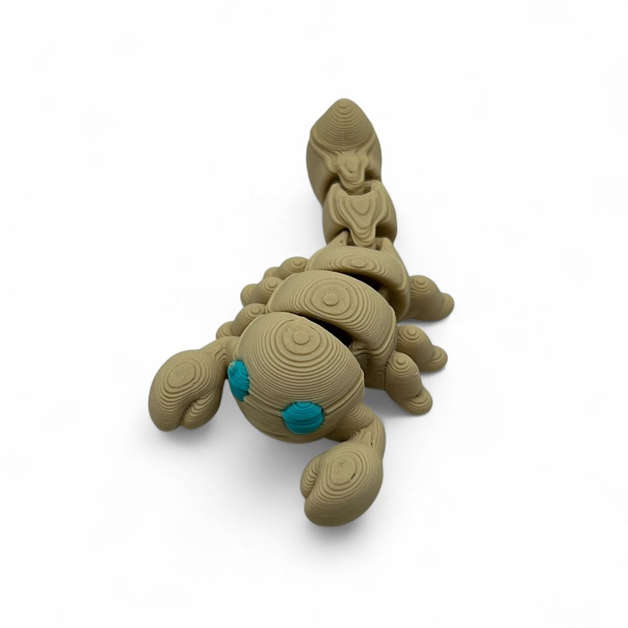Mini Scorpion Buddy – Articulated, Cute, and Creepy-Cool