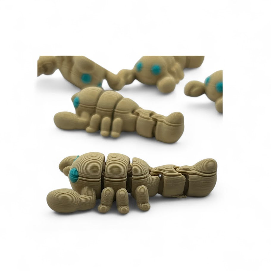 Mini Scorpion Buddy – Articulated, Cute, and Creepy-Cool