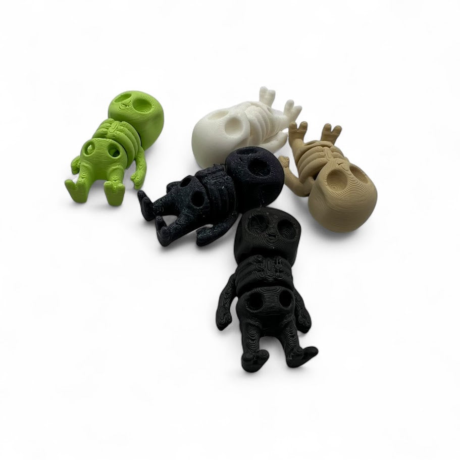 Mini Alien Skeleton – Spooky, Cute, and from Another World