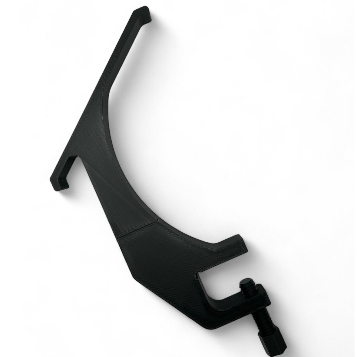 Vinyl Guide Sled + Hanger Add-On for Roland BN2-20 & BN2-20A – Clamp-On Print Saver & Workspace Organizer