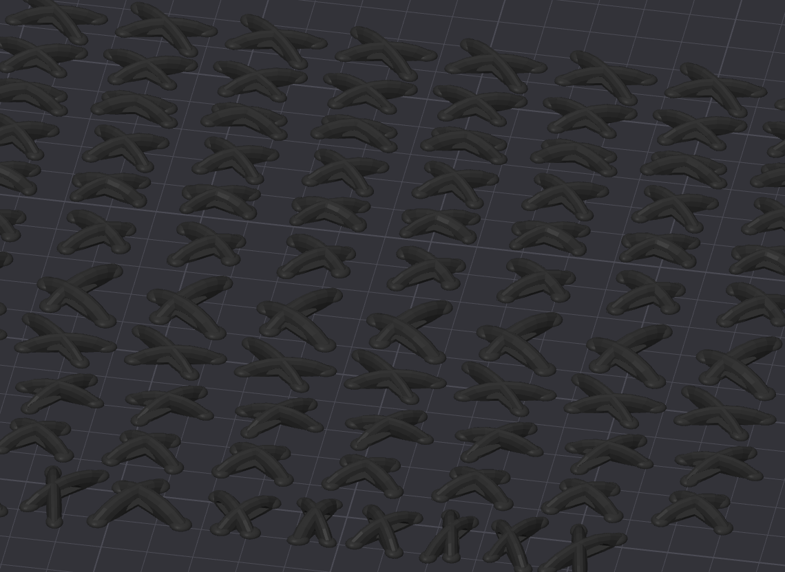 60 count rubber stitches