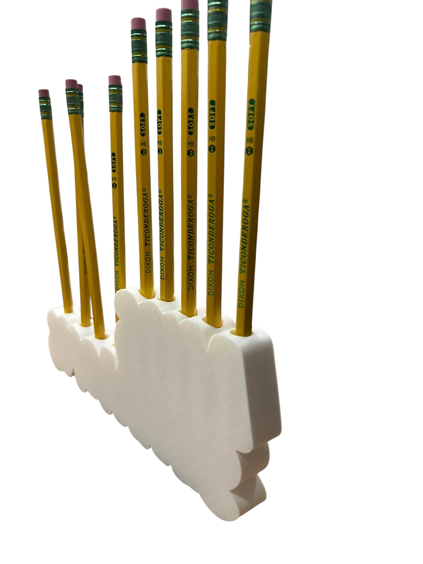 Custom Teacher Desk Nameplate – Personalized Pencil Holder with Name