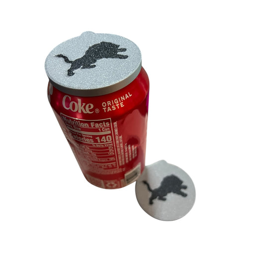 Detroit lion soda can topper