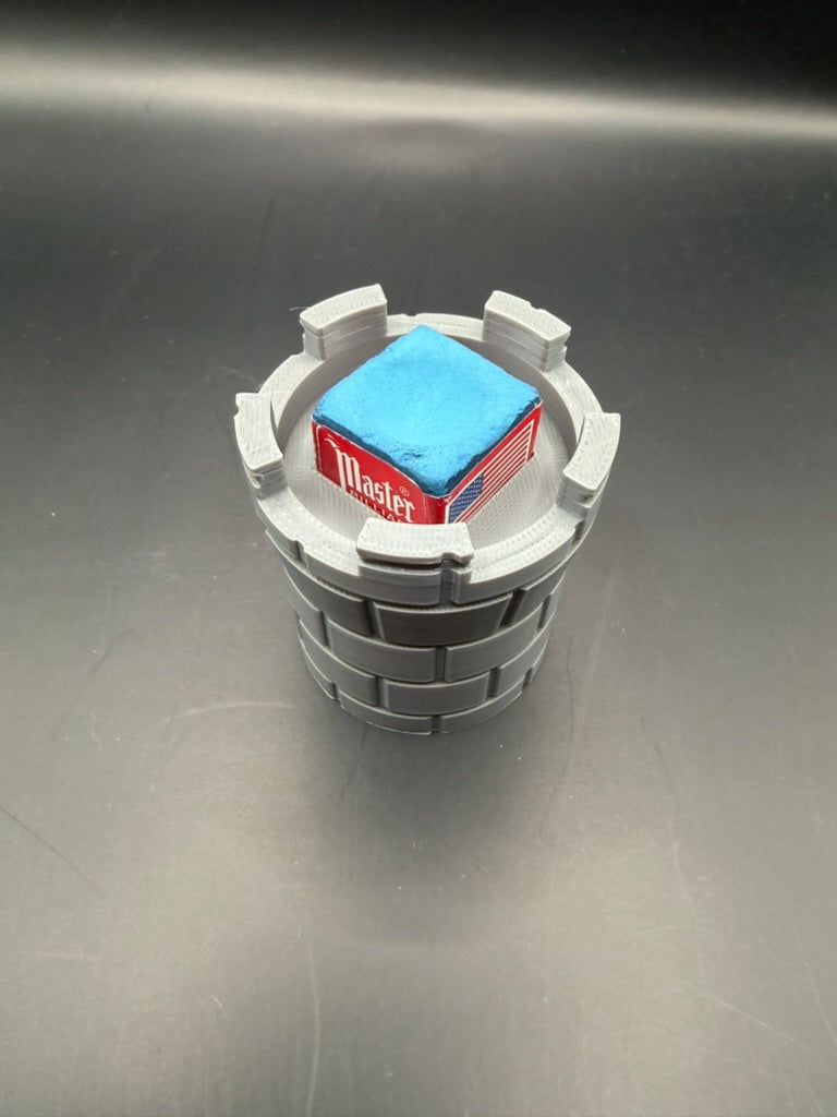 Castle Chalk Holder – Pool Cue Chalk Dock | Billiards Chalk Stand