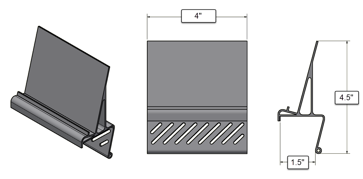 Task Topper – Monitor Note Holder (1" & 1.5" Sizes Available)