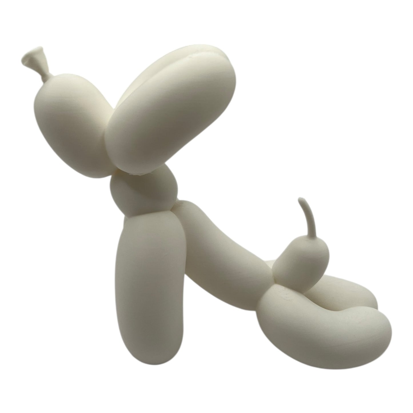 6pc Dog Balloon Yoga Statues – 6" Black & White Poses – Funny Zen Animal Decor for Desk or Shelf"