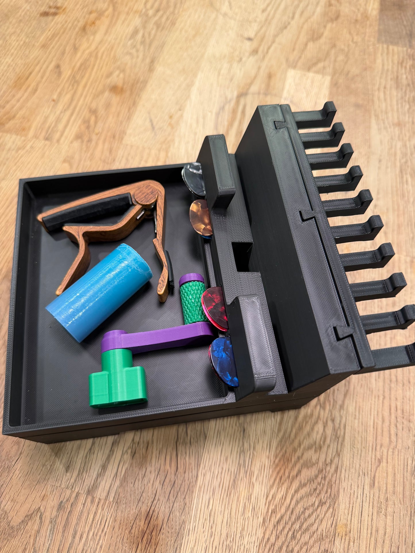 Amp Daddy Guitar Amp Organizer- Cable, Pick, Phone. Stash Caddy