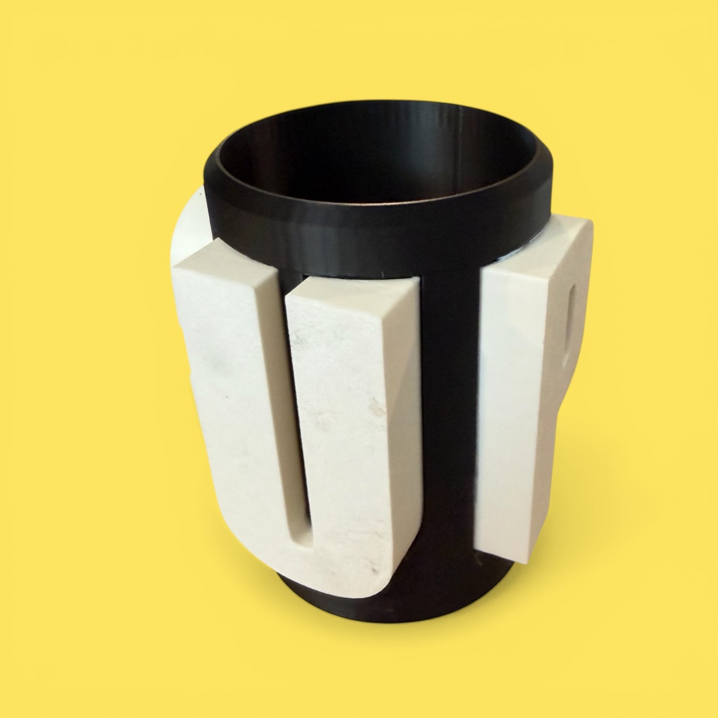 Custom Initial Koozie with Handle | Personalized Monogram Can Holder | 3D Printed Beer Holder | Unique Gift for Parties, Festivals & Tailgates