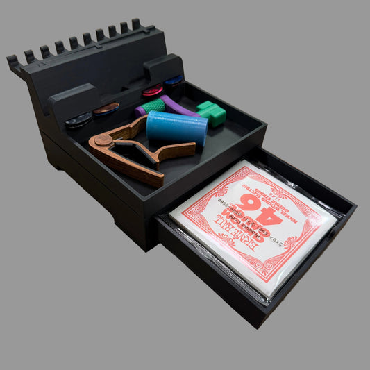 Amp Daddy Guitar Amp Organizer- Cable, Pick, Phone. Stash Caddy