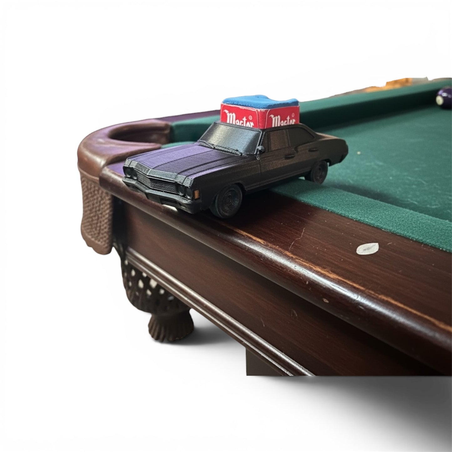 67 impala Chalk Holder – Pool Cue Chalk Dock | Billiards Chalk Stand (Copy 2)