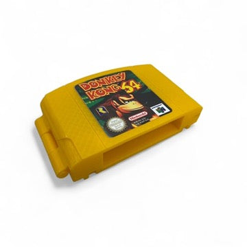 Donkey Kong 64 Inspired Ammo Case – Retro N64 Cartridge Storage Box