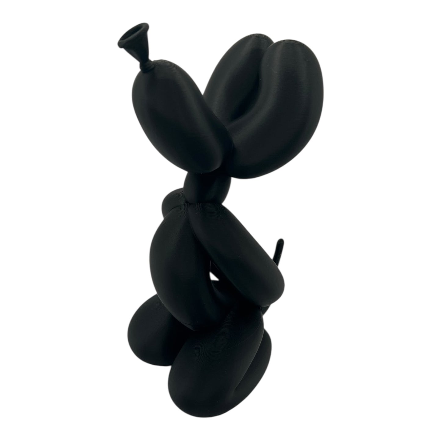 6pc Dog Balloon Yoga Statues – 6" Black & White Poses – Funny Zen Animal Decor for Desk or Shelf"