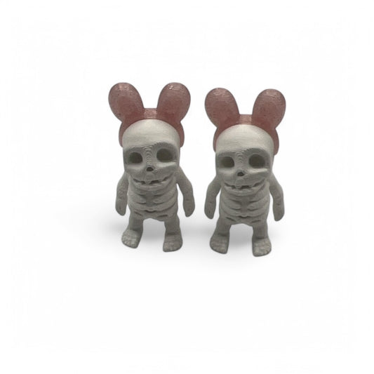 Mini Bunny Skeleton with Ears