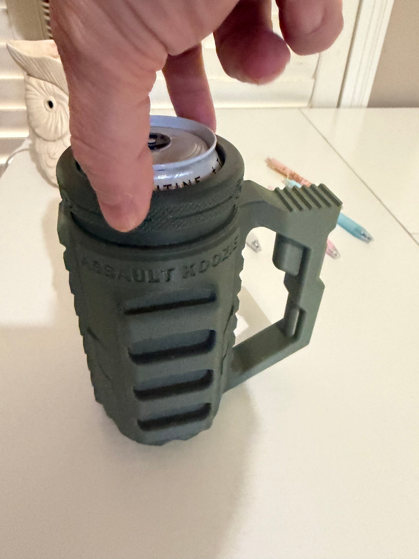EDC koozie