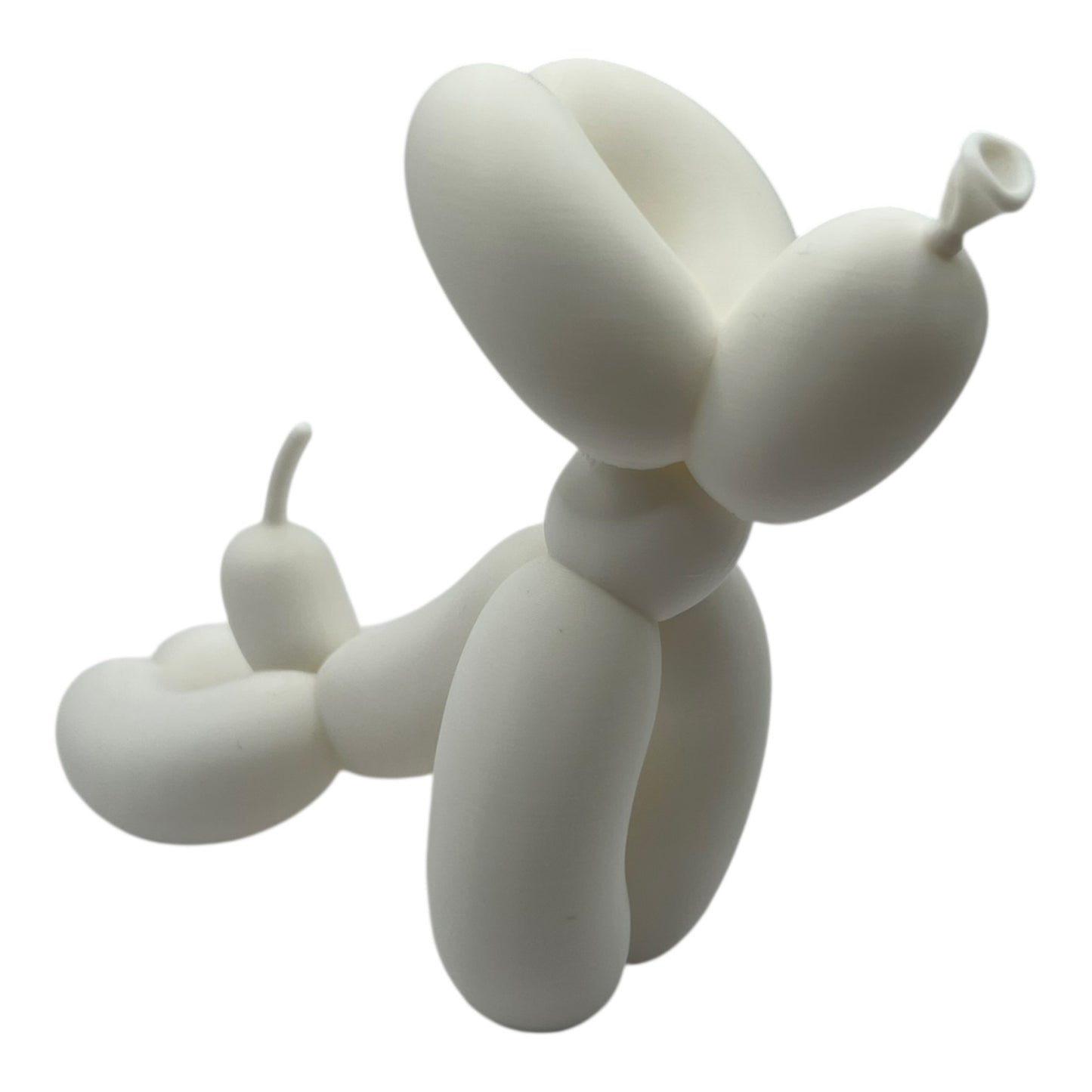 6pc Dog Balloon Yoga Statues – 6" Black & White Poses – Funny Zen Animal Decor for Desk or Shelf"