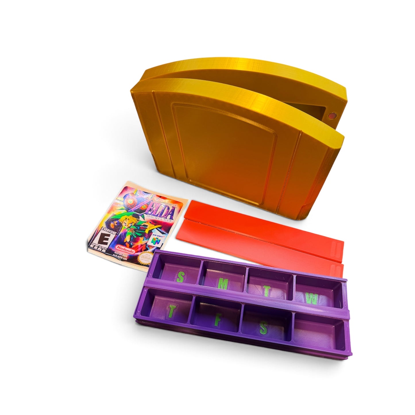 8 Day Pill Organizer Case – Travel Medication & Vitamin Storage Box