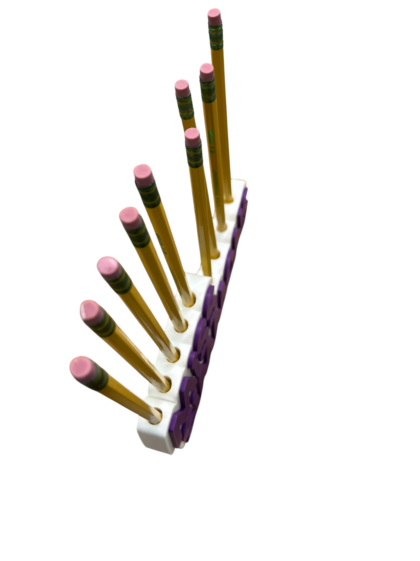 Custom Teacher Desk Nameplate – Personalized Pencil Holder with Name