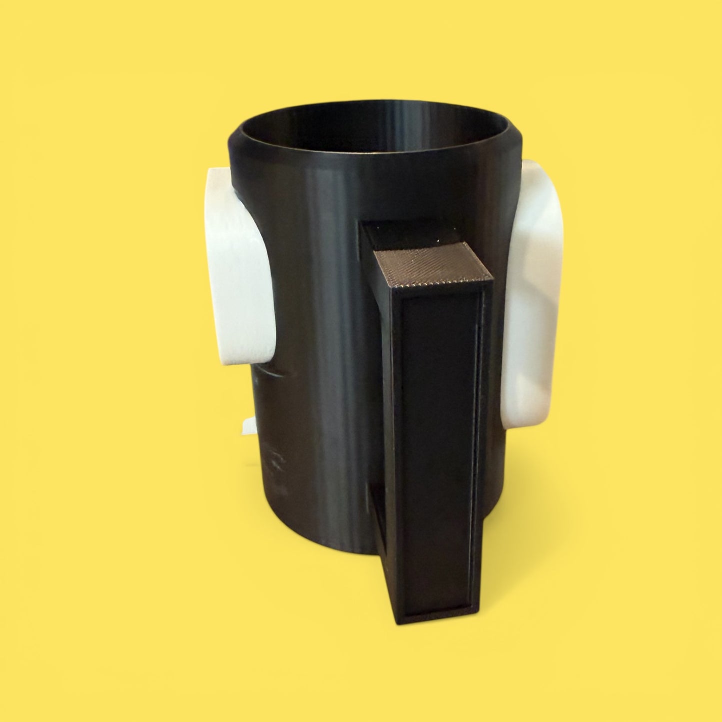 Custom Initial Koozie with Handle | Personalized Monogram Can Holder | 3D Printed Beer Holder | Unique Gift for Parties, Festivals & Tailgates
