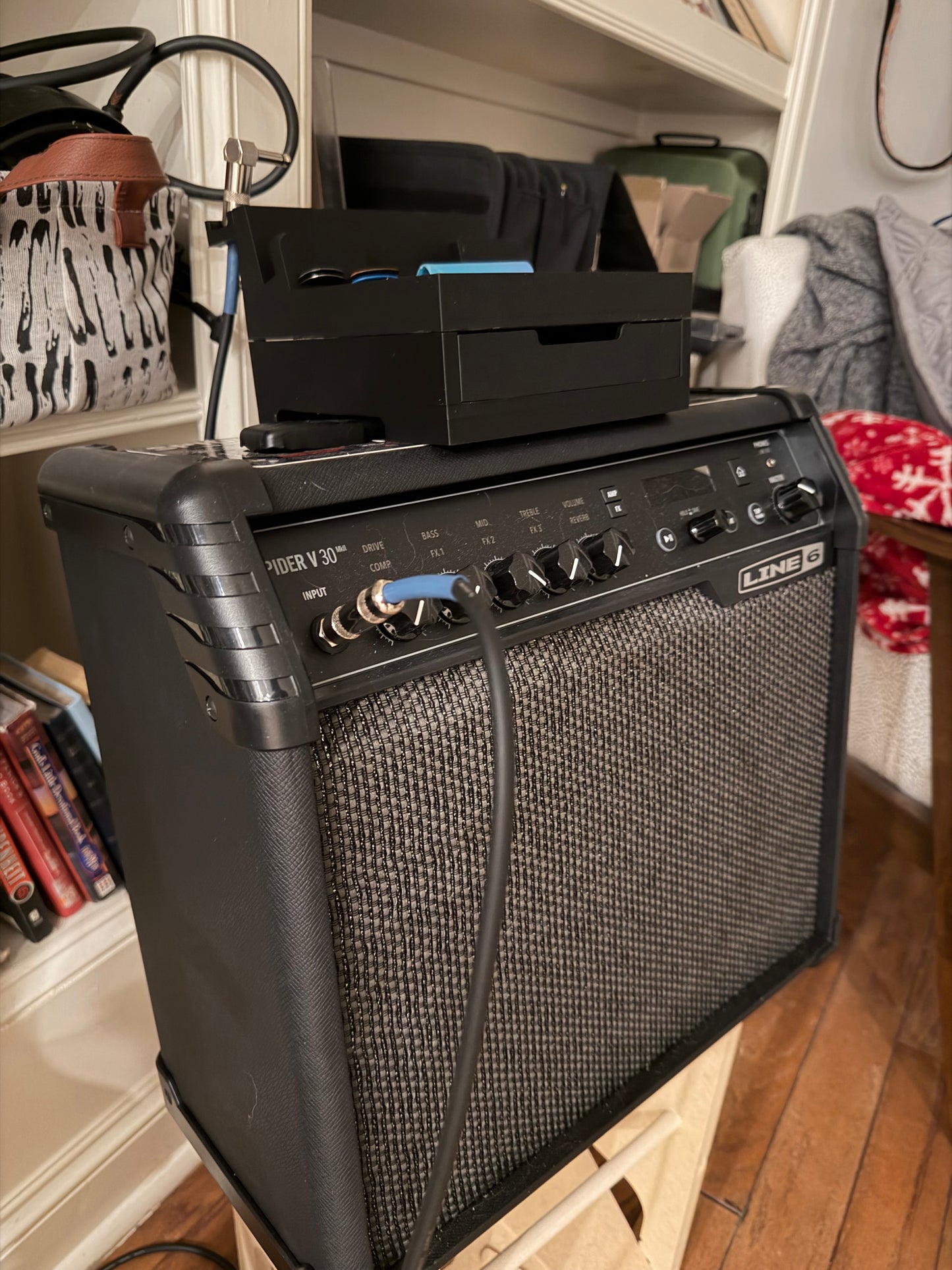 Amp Daddy Guitar Amp Organizer- Cable, Pick, Phone. Stash Caddy