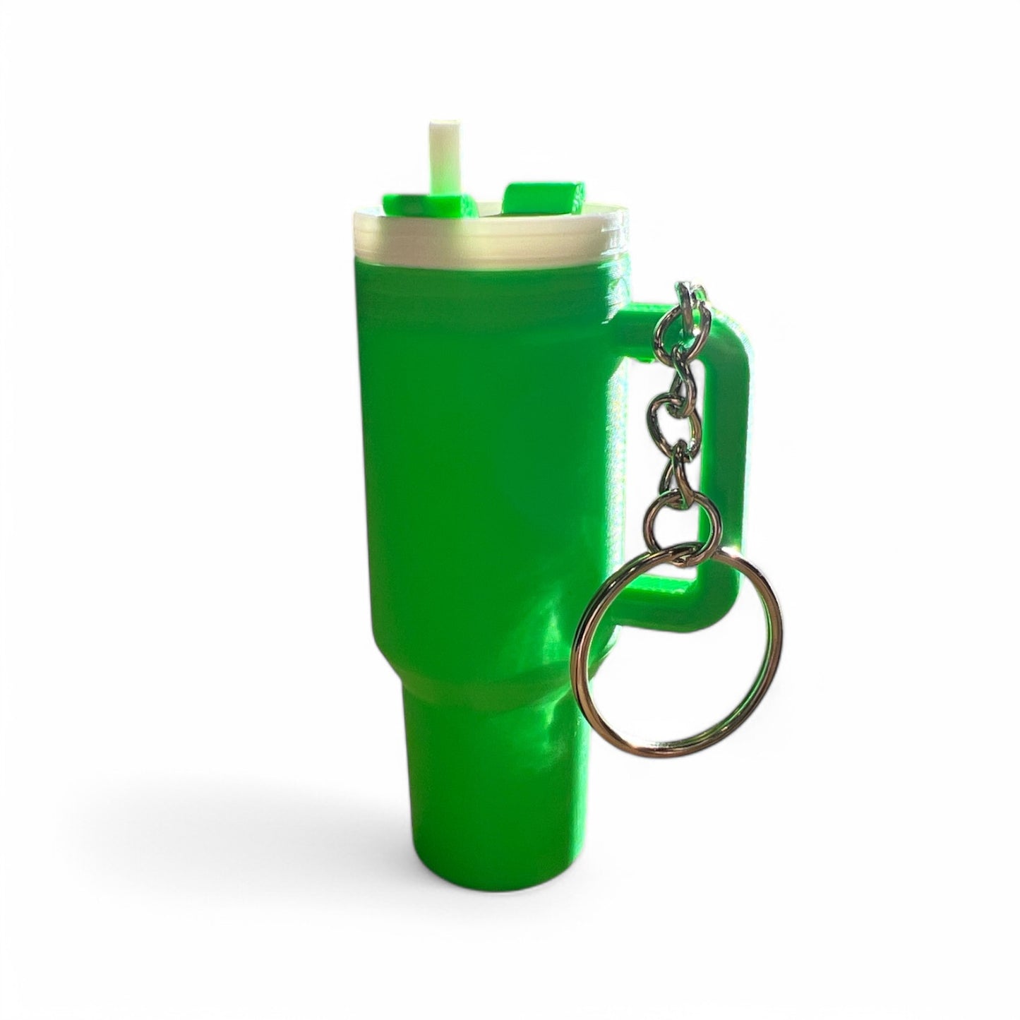 Mini Tumbler chap stick holder keychain