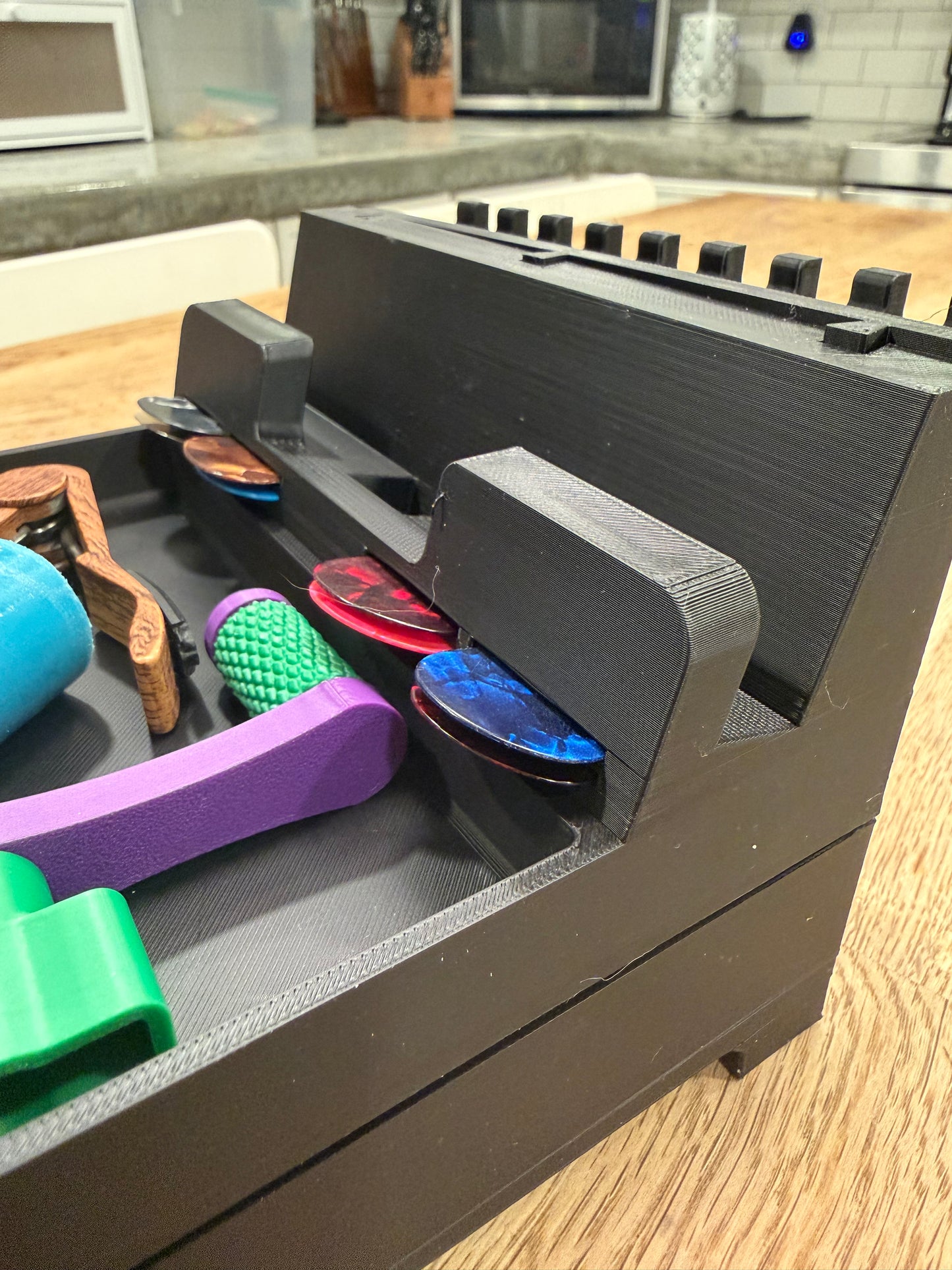 Amp Daddy Guitar Amp Organizer- Cable, Pick, Phone. Stash Caddy