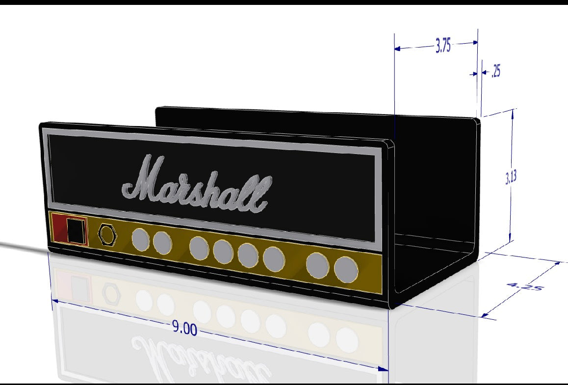 Custom Marshall napkin holder
