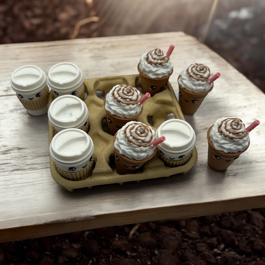 COFFEE TIC-TAC-TOE SET