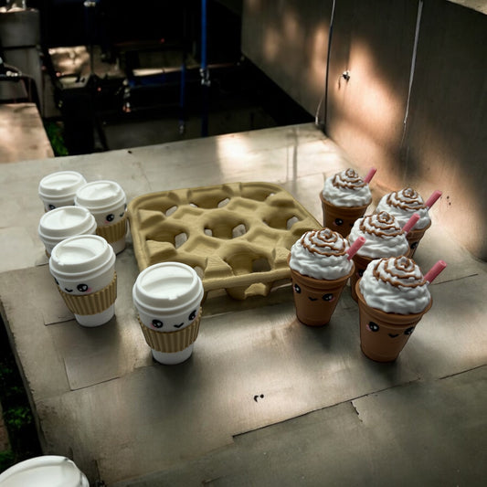 COFFEE TIC-TAC-TOE SET