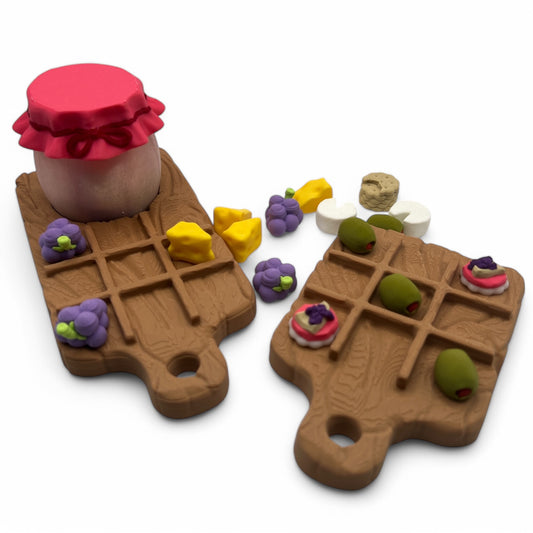 Charcuterie TIC-TAC-TOE SET