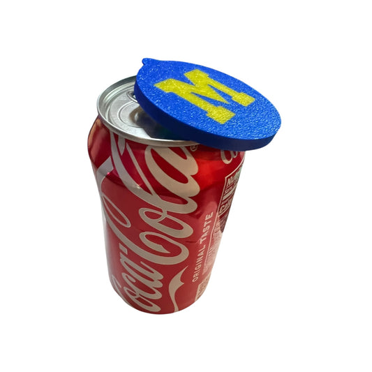 University of Michigan Soda Can Topper