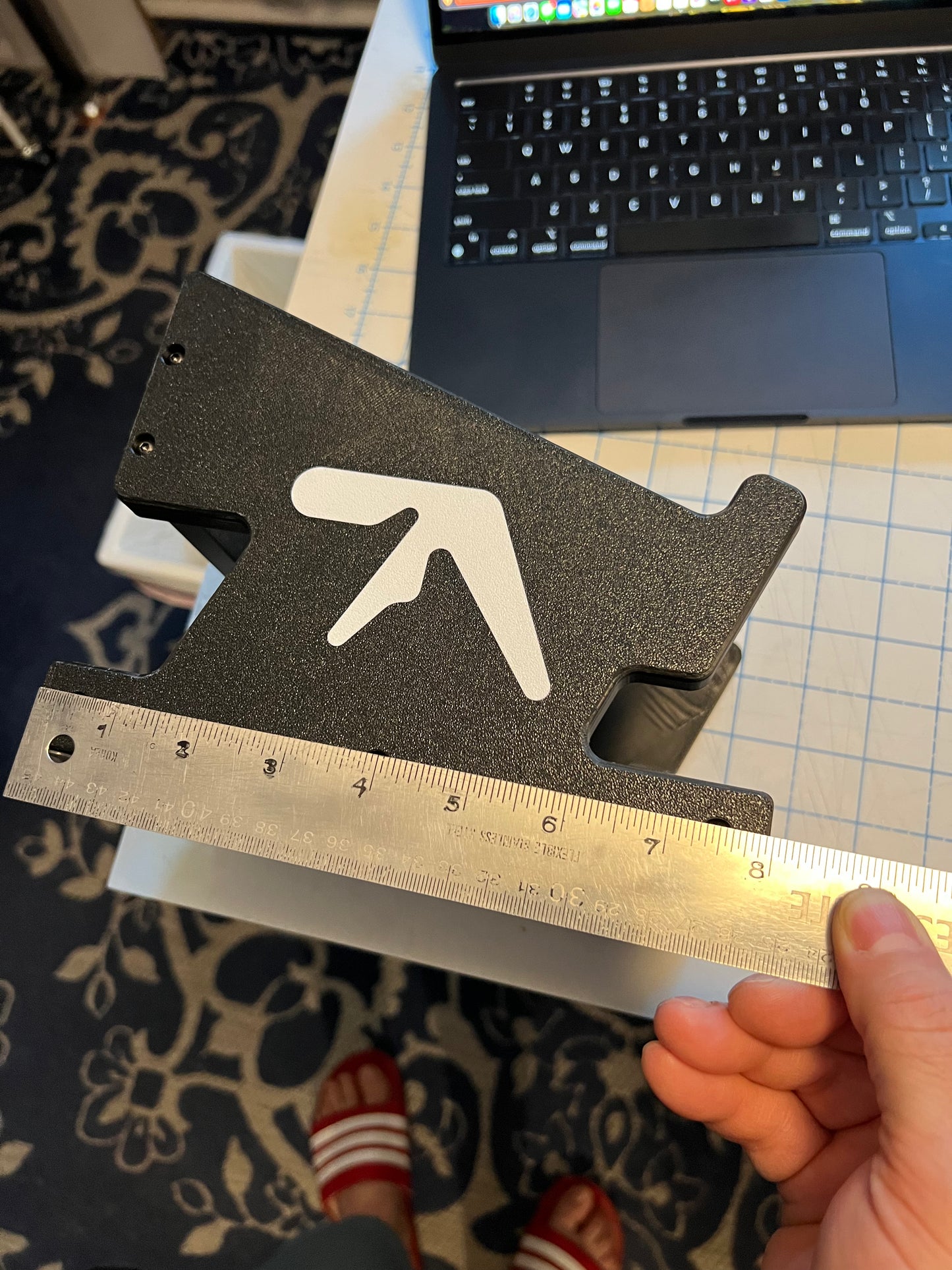 AFX Laptop Stand – Aphex Twin Logo Riser for MacBook Air & 14” Laptops