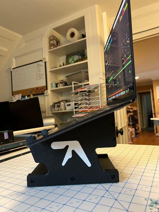 AFX Laptop Stand – Aphex Twin Logo Riser for MacBook Air & 14” Laptops