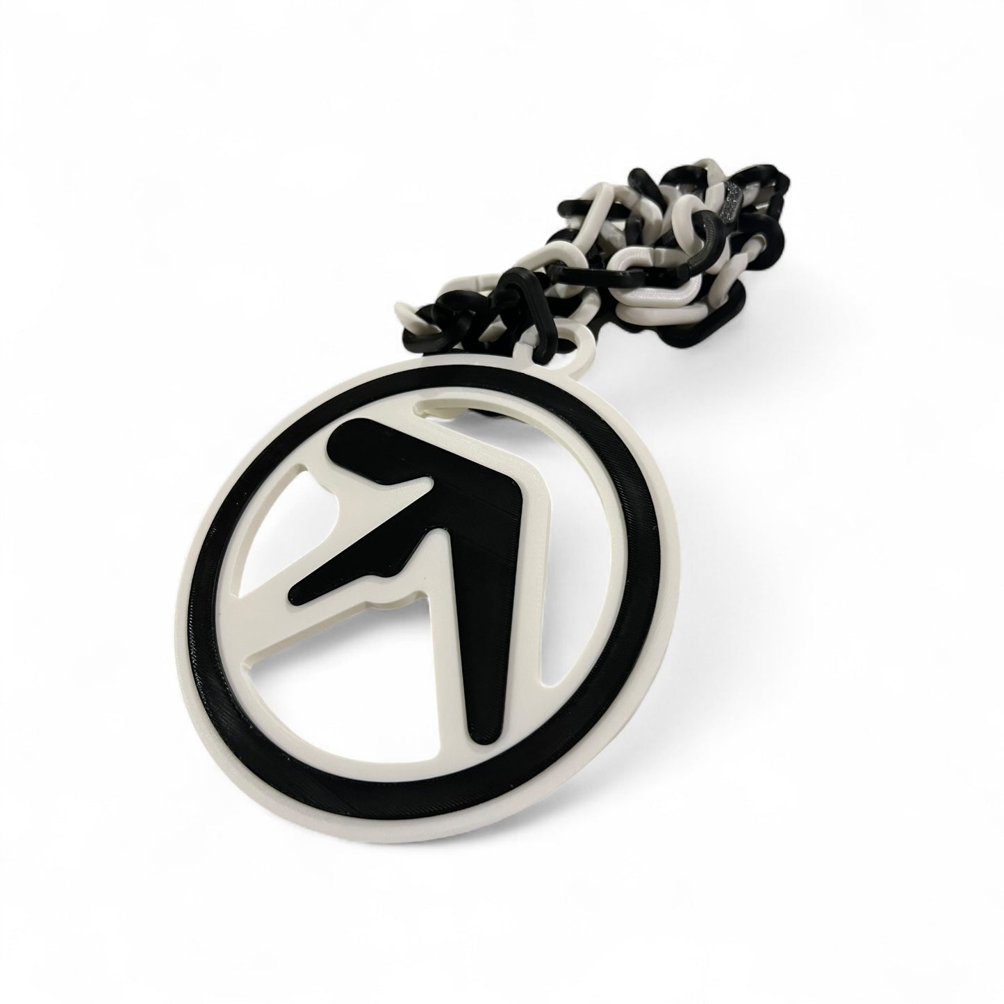 AFX Hype Chain – Bold 3D Printed Logo Pendant with Chunky Link Chain