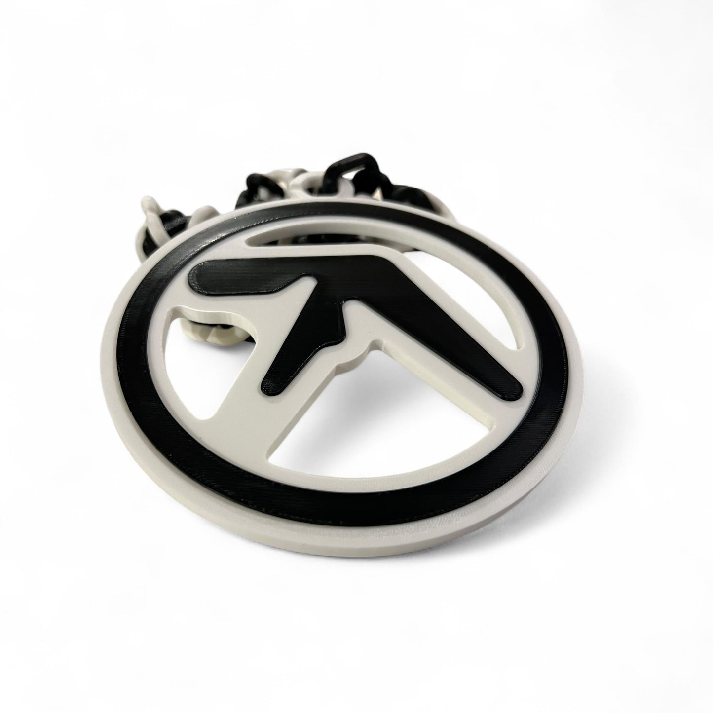 AFX Hype Chain – Bold 3D Printed Logo Pendant with Chunky Link Chain