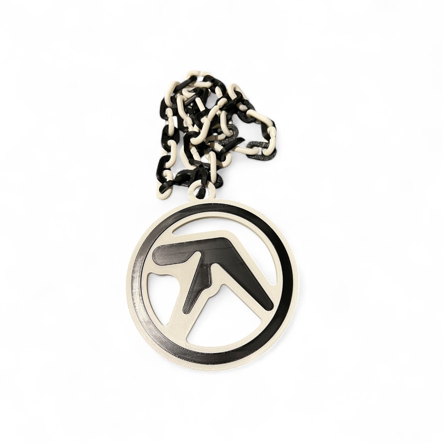 AFX Hype Chain – Bold 3D Printed Logo Pendant with Chunky Link Chain